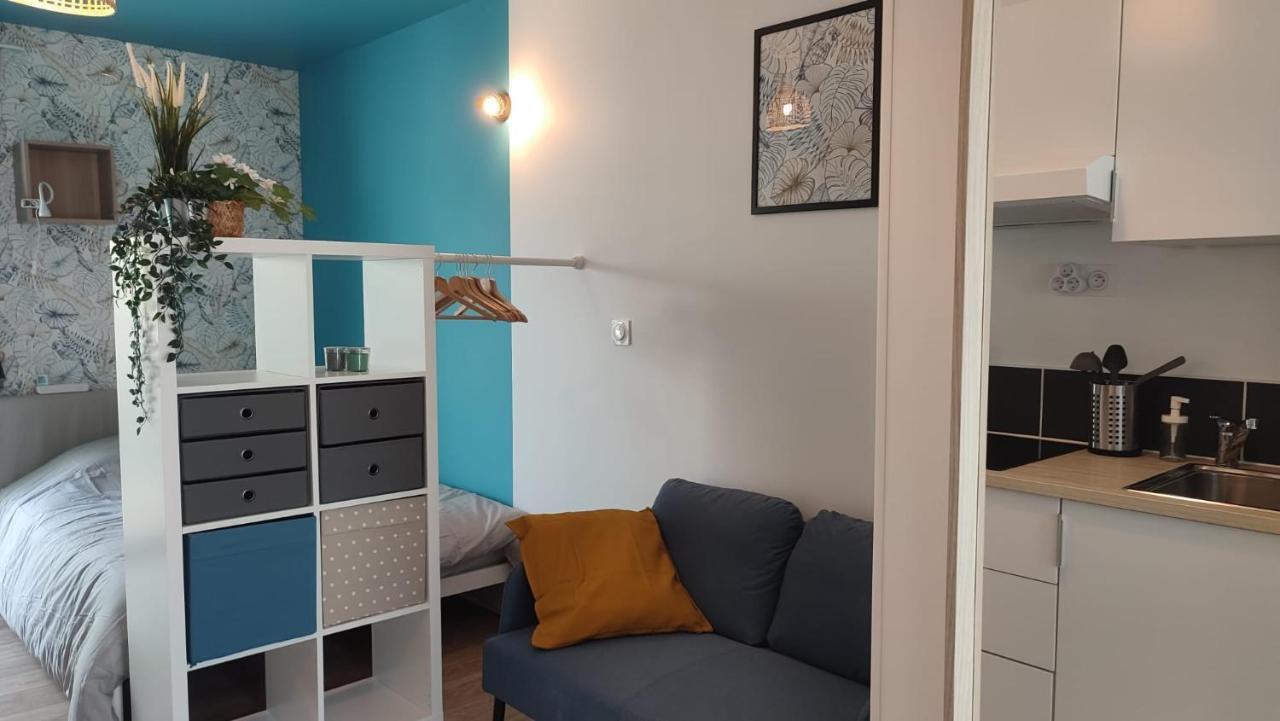Appartement Studio Cosy Avec Parking à Brest Extérieur photo